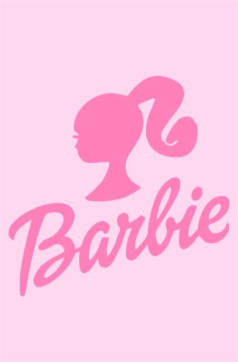 Pink Barbie logo | Barbie logo, Barbie pink, Barbie