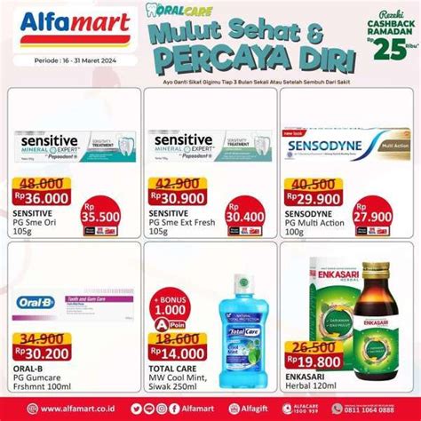 Promo Alfamart Hilangkan Bau Mulut Tetap Sehat Spesial Ramadhan