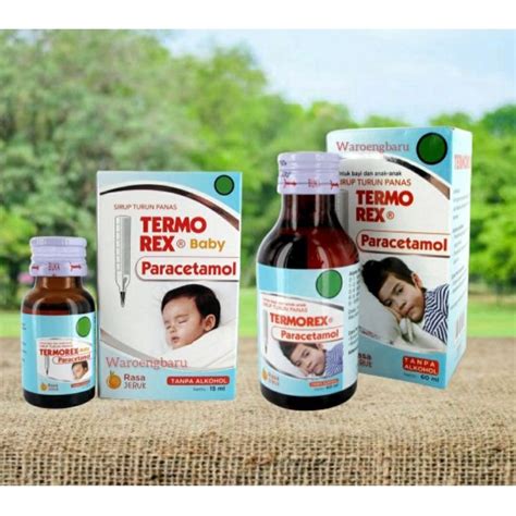 Jual Termorex Drop Termorex Syr 30mL 60mL ParacetamoL Syr Obat