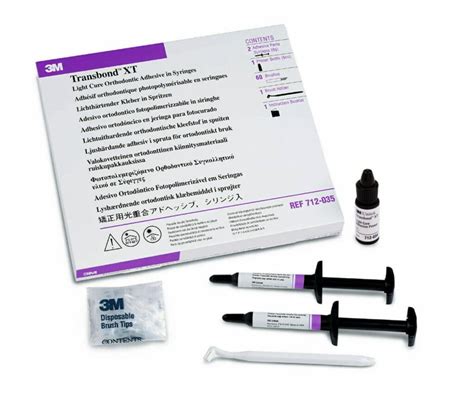 3m™ Transbond™ Xt Light Cure Adhesive Syringe Kit 712 035 1 Kit 3m