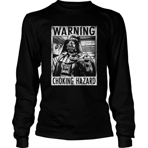 Star Wars Darth Vader Choking Hazard Vintage Graphic T Shirt T Shirt