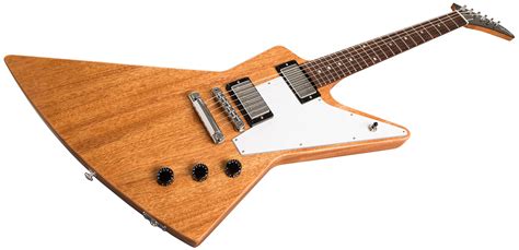 Guitare Lectrique Solid Body Gibson Explorer Antique Natural Naturel