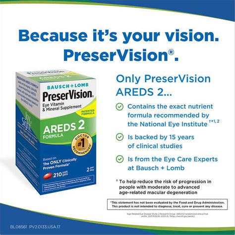 PreserVision AREDS 2 Formula, 210 Soft Gels – Vitamin Cabin