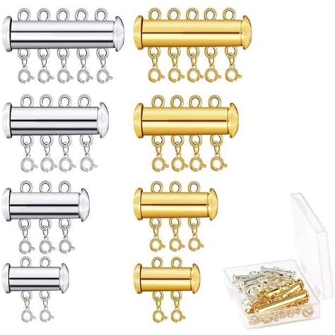 Attache Et Fermoir Pour Bijou Limics24 8 Pièces Collier Couches 4