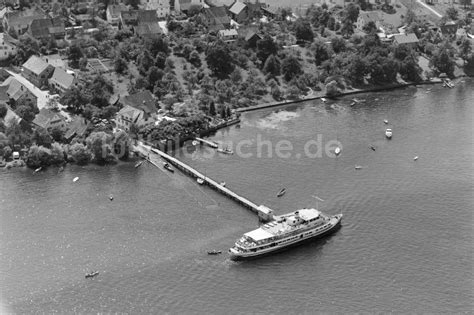 Luftaufnahme Dingelsdorf Ortskern am Uferbereich Überlinger See