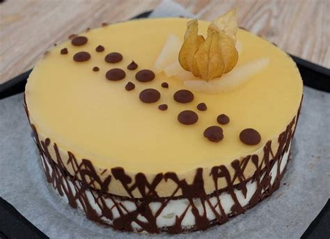 Entremet Poire Caramel Gateau Poire Caramel Poire Au Chocolat