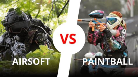 Airsoft Vs Paintball Difference Comparison SkateboardGuide