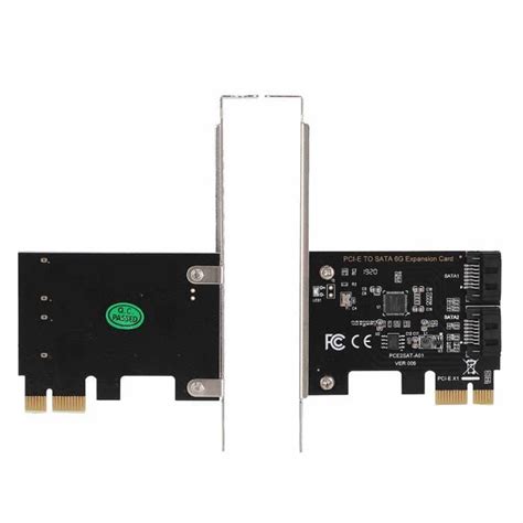 Aramox Cartes Pci E Pci E Cartes Pci Express Vers Sata Port Sata