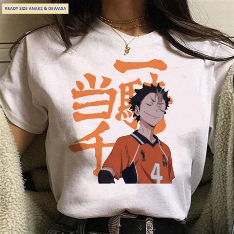 Jual Baju Kaos Atasan T Shirt Gambar Anime Haikyuu Haikyu Kageyama