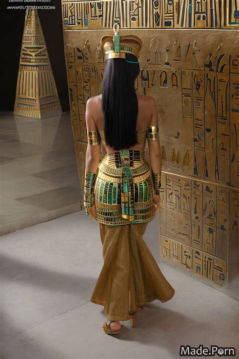 Porn Image Of Roleplay Blue Realistic Art Egyptian Partially Nude Diamond Gold Created By AI