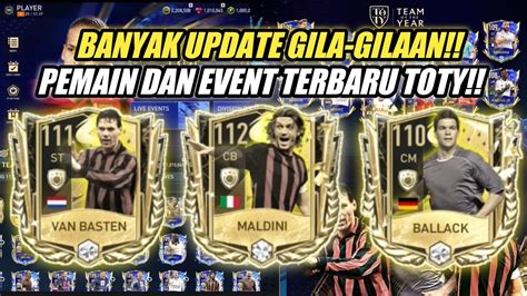 Bahas Tuntas Bocoran Resmi Pemain Dan Event Terbaru Toty Fifa Mobile