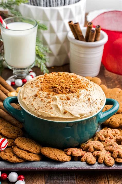 Gingerbread Cheesecake Dip XoxoBella