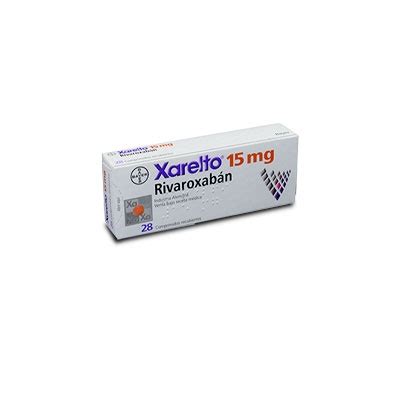 Xarelto Mg X Comprimidos Recubiertos