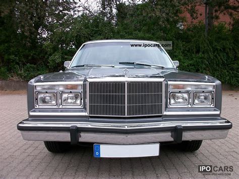 1982 Chrysler new yorker specs