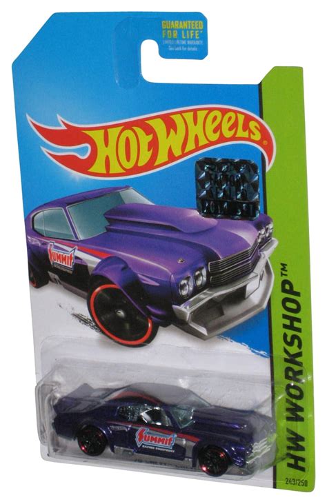 Hot Wheels Hw Workshop Purple Chevy Chevelle Car