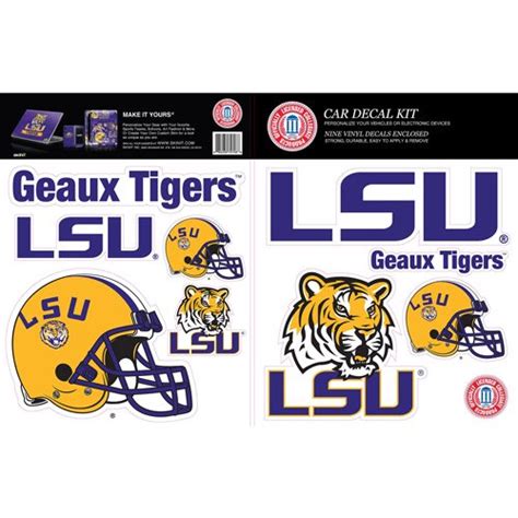 Skinit Lsu Tigers Car Decal Kit