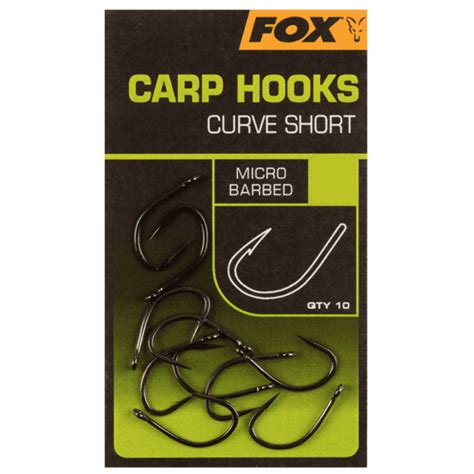 Fox Carp Hooks Curve Shank Short Chk