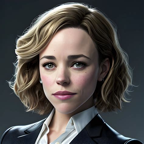 Rachel Mcadams De Joven Con Pelo Morocho Bano Y En Traje De Esp