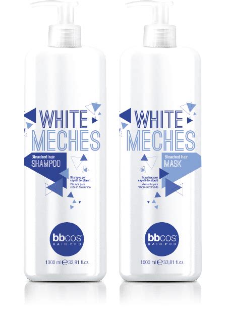 Treatment Of Bleached Hair White Meches Line By Bbcos