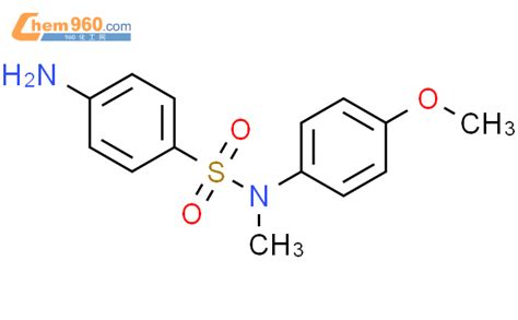 925459 73 0 Benzenesulfonamide 4 amino N 4 methoxyphenyl N methyl 化学