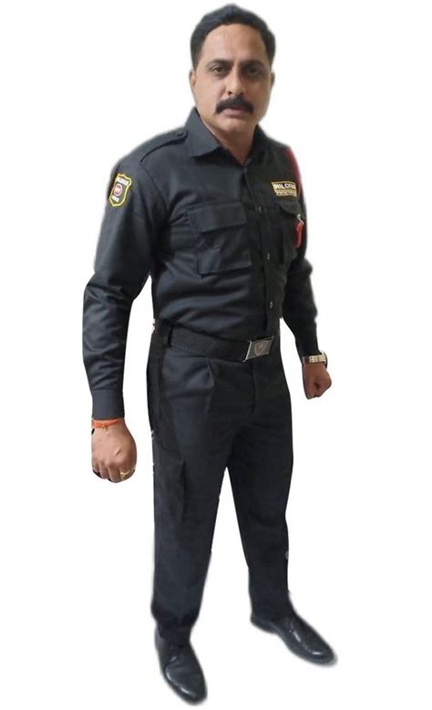 Formal Men Black Security Guard Uniform at Rs 800/piece in Bhiwandi ...