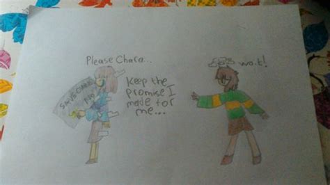 Glitch Frisk and Chara | Glitchtale Amino