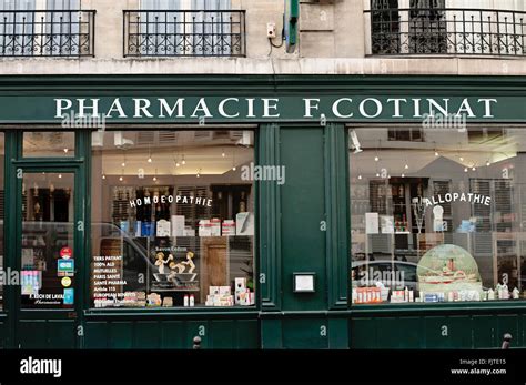 Pharmacy Storefront In Paris Stock Photo Royalty Free Image 97653505