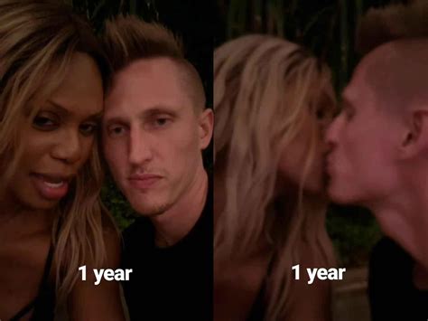 Laverne Cox & Boyfriend Pack on the PDA as They Celebrate One-Year ...