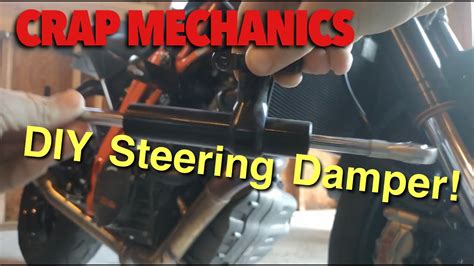 Ktm Universal Naked Bike Diy Steering Damper Crap Mechanics