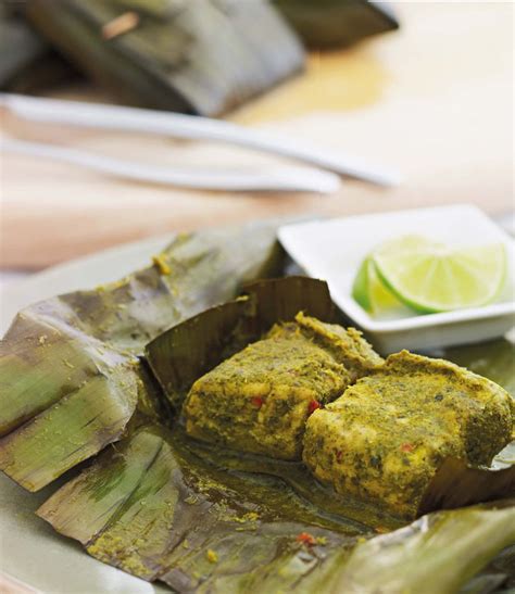 Fragrant Coconut Fish In Banana Leaves From Everyday Thai Cooking