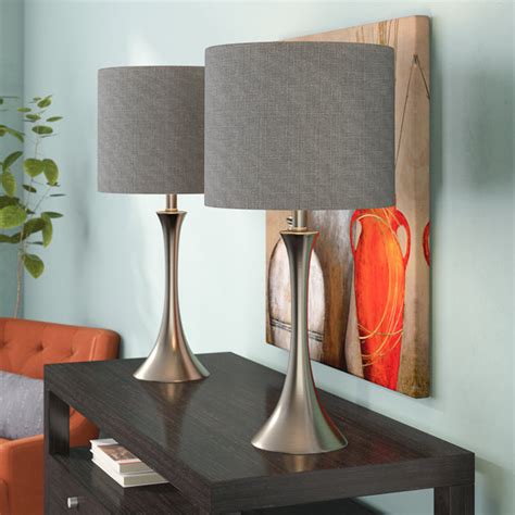 Living Room End Table Lamps | Wayfair