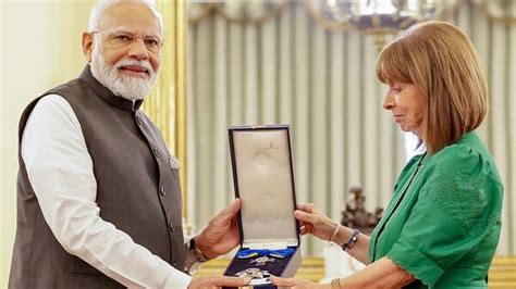 Pm Modi In Greece Highlights Pm Modi Conferred Grand Cross Of The