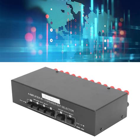 Caja Selectora, Interruptor Selector Pasivo Conmutación Manual 4