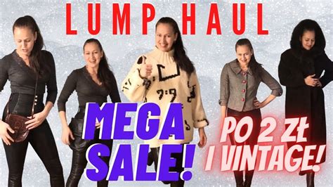 SHL 34 Haul Lumpeksowy Mega Sale 2 perełki po 2 zł i Vintage