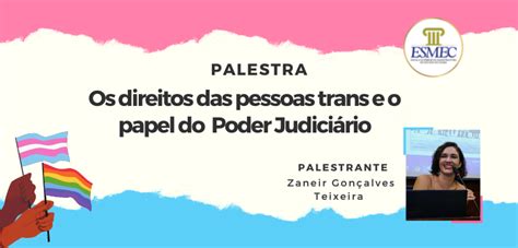 Esmec abre inscrições para a palestra Os direitos das pessoas trans e