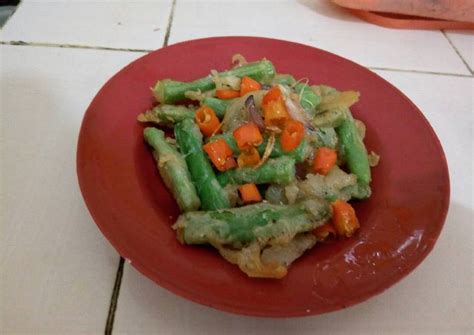 Resep Buncis Goreng Cabe Garam oleh Wiwid Hasanah - Cookpad