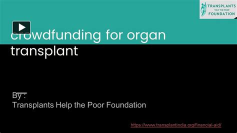 Ppt Crowdfunding For Organ Transplant An Organ Transplant In India