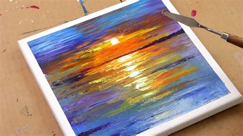 Abstract Ocean Painting Tutorial – Warehouse of Ideas