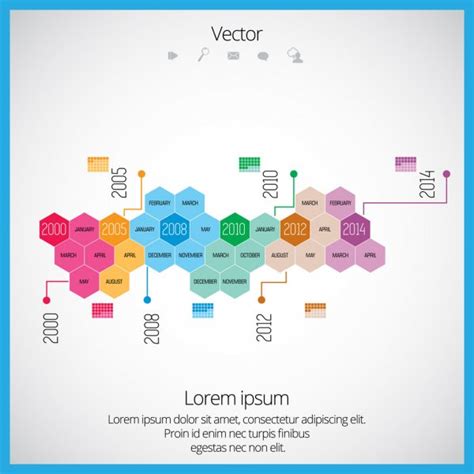 Cronolog A Infograf A Vector De Stock Por Zeber