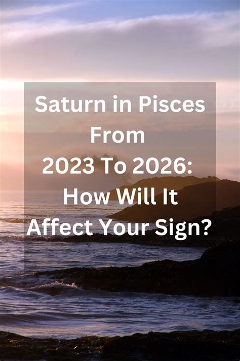 Saturn In Pisces What To Expect