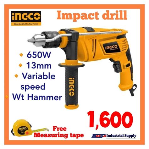 Ingco Impact Drill 650watts Id6538 Lazada Ph