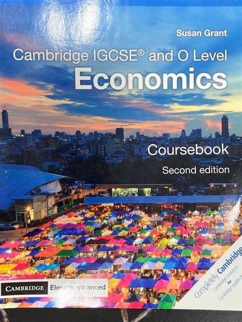 Cambridge Igcse And O Levels Economics Coursebook Hobbies And Toys Books And Magazines Textbooks On