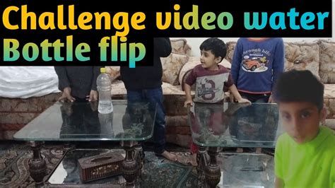 Bro Pro Vlogs Water Bottle Flip Challenge With My Sister And Brother S