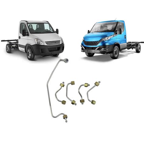 Jogo Tubo Injetor Iveco Nova Daily V Apos Ecoline Euro