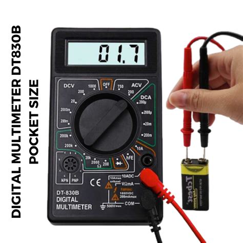 Dt B Digital Multimeter Pocket Size Multitester Lazada Indonesia