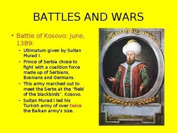 Ottoman Battles and Wars by Strategic Study Skills | TPT