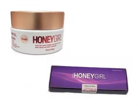 Gel Nude Honey Girl Fiber T Unha De Fibra C Unid Parcelamento Sem Juros