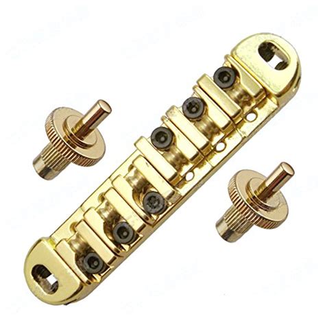 Golden Abr Style Tune O Matic Bridge Tailpiece Gold For Gibson Les