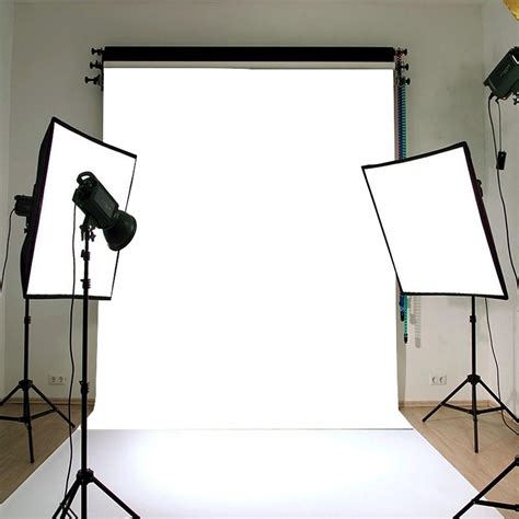 5x7ftPure White Studio Wall Vinyl Photography Backdrop Background Photo