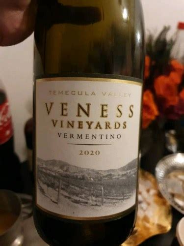 Veness Vineyards Vermentino Vivino US